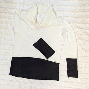 Calvin Klein Cowl Neck Knit Sweater